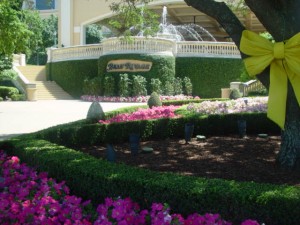 Beau Rivage front garden Biloxi MS