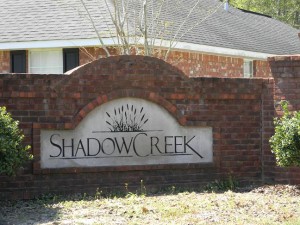 Shadow Creek Sign